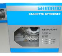 Shimano cassette hg 400 9v