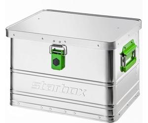 Cassetta ALUTEC Starbox 30 in alluminio (capacità 30 litri, dimensioni interne 500x290x240 mm, senza attrezzi) 56560