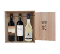 Cassetta Antinori con Il Bruciato, Villa Antinori e Vermentino Guado al Tasso