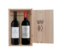 Cassetta Antinori con Pèppoli e Villa Antinori Rosso
