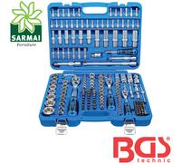 Cassetta Attrezzi Bussole con Cricchetti e inserti 192pz SURFACE DRIVE BGS2292