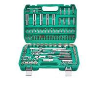 Cassetta Attrezzi Completa 108 Pezzi Di Manicotti Combinati Cassetta Degli Attrezzi Set Di Chiavi Per Auto Strumento Di Riparazione Kit Di Attrezzi Per La Casa Con Utensili Manuali