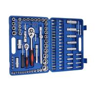 Cassetta Attrezzi Completa 108 Pz Multi Funzione Presa Auto Chiave A Cricchetto Ruota Meccanico Auto Kit Attrezzi Di Coppia Manuale Cassetta Degli Attrezzi Di Riparazione Domestica Auto