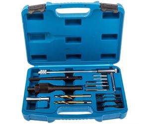 Cassetta Attrezzi Completa 16pcs Strumento La Rimozione Delle Candelette Set Strumenti Riparazione Estrattore Teste Dei Cilindri Kit Rimozione Candelette Da 0,3 Pollici 0,4 Pollici