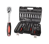 Cassetta Attrezzi Completa Kit Di Attrezzi Per Chiavi A Cricchetto Set Di Bussole Da 172 Pezzi Con Cricchetti In Un Versatile Set Da 172 Pezzi Adatto Per Officina E Garage