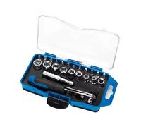 Cassetta Attrezzi Completa Set Di Chiavi A Bussola A Cricchetto Da 23 Pezzi Kit Di Chiavi Multifunzione Con Strumenti Di Riparazione Della Biella Estesi