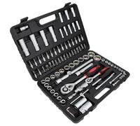 Cassetta Attrezzi Completa Set Manicotti Da 94 Pezzi Chiave A Cricchetto Riparazione Automatica 94pc Utensile Manuale 72 Denti Kit Attrezzi La Casa Utensili Strumento Riparazione Auto