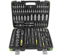 CASSETTA ATTREZZI SET CHIAVI A BUSSOLA ESAGONALI 179pz 1/2″ 1/4″ 3/8″ JBM