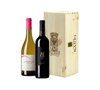 Cassetta Banfi con Bolgheri Aska e Vermentino La Pettegola