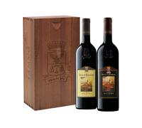 Cassetta Banfi con Brunello e Rosso di Montalcino
