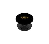 Cassetta Battito Cardiaco Retro Mixtape Musica PopSockets PopGrip Adesivo