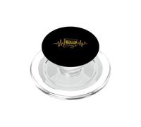 Cassetta Battito Cardiaco Retro Mixtape Musica PopSockets PopGrip per MagSafe