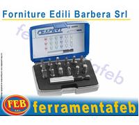 CASSETTA BOX KIT SET "USAG EXPERT" 18 INSERTI 1/4 + ADATTATORE MAGNETICO