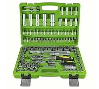 KIT DI CHIAVI A BUSSOLA A CRICCHETTO 108 PZ CASSETTA BUSSOLE CROMO VANADIO