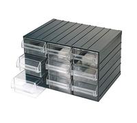 Cassetta cassettiera in plastica porta minuteria 9 cassetti FERVI C080/9