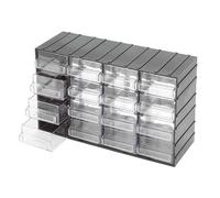 Cassetta cassettiera in plastica porta minuteria a 16 cassetti FERVI C085/16