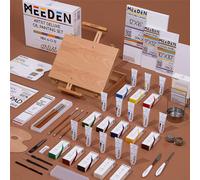 Cassetta Cavalletto Da Tavolo Colori A Olio Piu Accessori