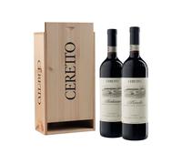 Cassetta Ceretto con Barolo e Barbaresco