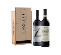 Cassetta Ceretto con Barolo e Nebbiolo Bernardina