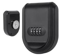 Cassetta Chiavi Con Codice Portachiavi magnetico con lucchetto a combinazione nascosto sotto l'auto, nascondi la scatola della password chiave un forte magnete for riporre le chiavi al chiuso(Black)