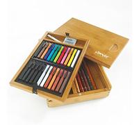 CASSETTA COLORI COLORE CARRE CARRè GESSI GESSETTI MATITE DA SCHIZZO CRAYON CONTè A PARIS (SET - STUDIO SKETCH)