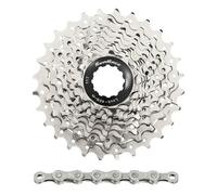 Cassetta e catena (pack) 10v. Sunrace RS1 11-28 strada per Shimano (livello 105)