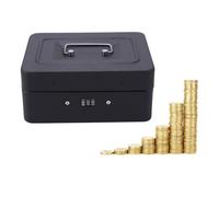 Cassetta Con Combinazione Cassette Di Cassa Organizzatore Denaro Per Contanti