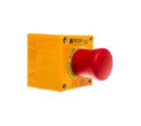 Cassetta con pulsante di sicurezza IP65 giallo 1x SP22K1\BN-1