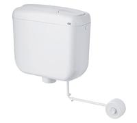 CASSETTA CONCEPT WC ESTERNA LT.9 COMPLETA SCARICO SINGOLO CON AZIONAMENTO PNEUMATICO PER DISABILI