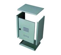 Cassetta contatore gas in lamiera zincata cass.cont.gas zinc.h60 l50 p24 smontata