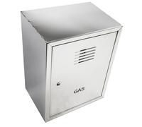 CASSETTA CONTATORE GAS ZINCATA CON SPORTELLO H450 x L350 x P250