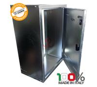 Cassetta contatore gas zincato 6/10 cassette da montare fornite di Kit montaggio
