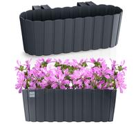 Cassetta da balcone con gancio vaso da fiori 38,3 cm porta piante da...