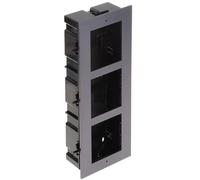Cassetta da incasso 3 Moduli - Completa di Cornice HIKVISION DS-KD-ACF3
