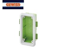 Cassetta con cornice Gewiss per prese fisse verticali 16/32A GW66683PM
