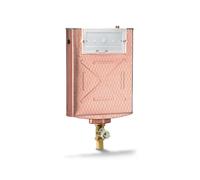 Cassetta Da Incasso Scarico Vaso Pucciplast RAME 10 L - Pulsante Basso Cod. 50121040