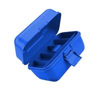 Cassetta Da Resistente E Leggera | Contenitore a Doppio Strato per Esche,Organizer portattrezzi da con maniglia,per Uso all'Aperto per Adulti in Kayak e Barca