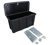 Cassetta degli attrezzi chiudibile a chiave in plastica per piccolo rimorchio...