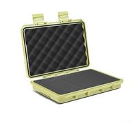 Cassetta degli attrezzi con guarnizione ermetica impermeabile e spugna ammortizzante per il trasporto sicuro di strumenti, fotocamere e hardware (giallo)