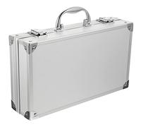 Cassetta degli attrezzi con serratura Custodia cosmetica Valigetta rigida per gli uomini Valigetta per le donne Valigetta in alluminio Piccole custodie da viaggio Custodia rigida Strumenti da uomo