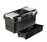 Cassetta degli attrezzi CURVER Premium in plastica, antracite, 57 x 28 x 30 cm