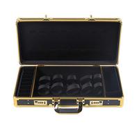 Cassetta degli attrezzi da parrucchiere (nero Phnom Penh) tracolla tagliacapelli pettini styling Tool Box parrucchiere Barber Travel Carry Case nuovo