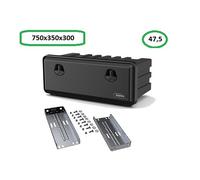 Cassetta attrezzi Daken 750x350x300 Autocarro Tir con supporto orizzontale