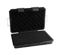 Cassetta degli attrezzi impermeabile sigillata con custodia di sicurezza bloccabile, custodia ermetica antiurto in ABS con schiuma pretagliata per strumenti, fotocamere, obiettivi e attività