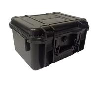 Cassetta degli attrezzi in ABS, custodia rigida impermeabile, grande in plastica, cassetta antiurto, for meccanici, valigetta portautensili Flight Case Professionale(360x270x190mm)