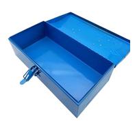 Cassetta Degli Attrezzi In Lamiera Ferro Con Chiusura Chiusura Organizzatori Del Torace In Metallo Hardware Guscio Duro Per La Memoria Quotidiana Ha Bisogno Hardware Hard Guscio