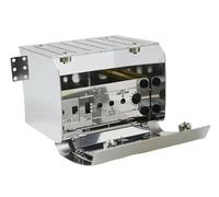 Cassetta degli attrezzi in metallo RC for camion 1/14 56348 56352 Argento