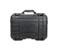Cassetta degli attrezzi in plastica, custodia rigida impermeabile, antiurto, scatola, organizer for meccanici, grande valigia, portautensili Flight Case Professionale(210x165x95mm)