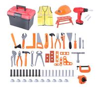 Cassetta degli attrezzi interattiva Set di Giocattoli Kit di Riparazione Kit di Riparazione Kit Illuminazione Sensoriale Giocattoli Bambini Fare Giocattoli Giocare