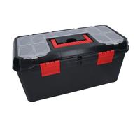 Cassetta degli attrezzi Maestro 16" con maniglia / supporto / scatola di plas...